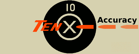 TenX: Precision .50 cal Competition Projectiles